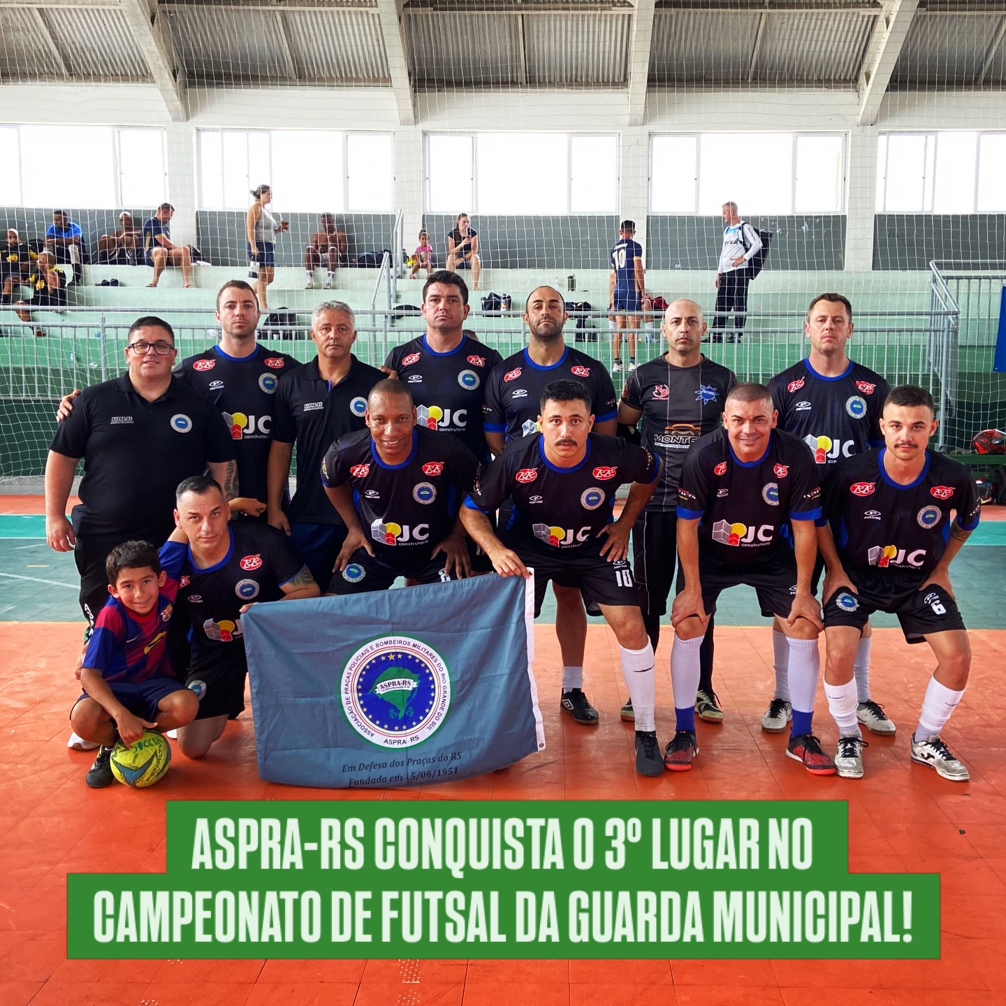 ASPRA-RS participa do Futsal da Guarda Municipal de Pelotas
