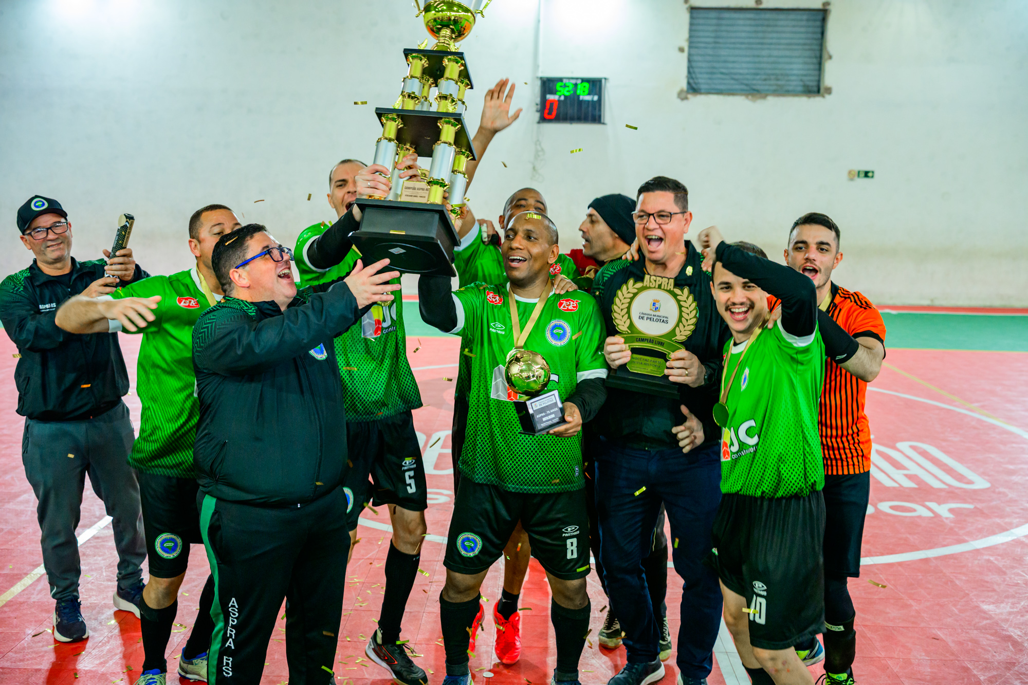 2º Futsal da ASPRA-RS reune profissionais da Segurança Pública.